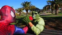 Spiderman vs Venom vs Hulk - Iron Arm Challenge - Real Life Superheroes Movie!