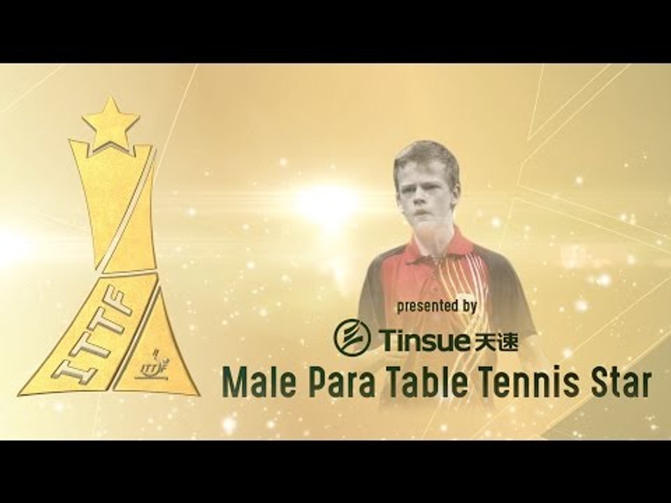2016 Male Para Table Tennis Star - Laurens Devos