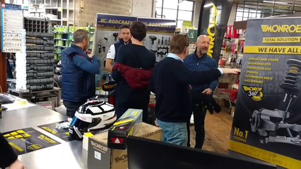 Trois pilotes en tournage chez Verviers Freins - Making Of