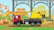 The Cement Mixer Truck Cartoon Construction Vehicle Learn Transport and Colors