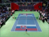 Serbia v Slovakia Official Highlights 1st Round R2 | Fed Cup