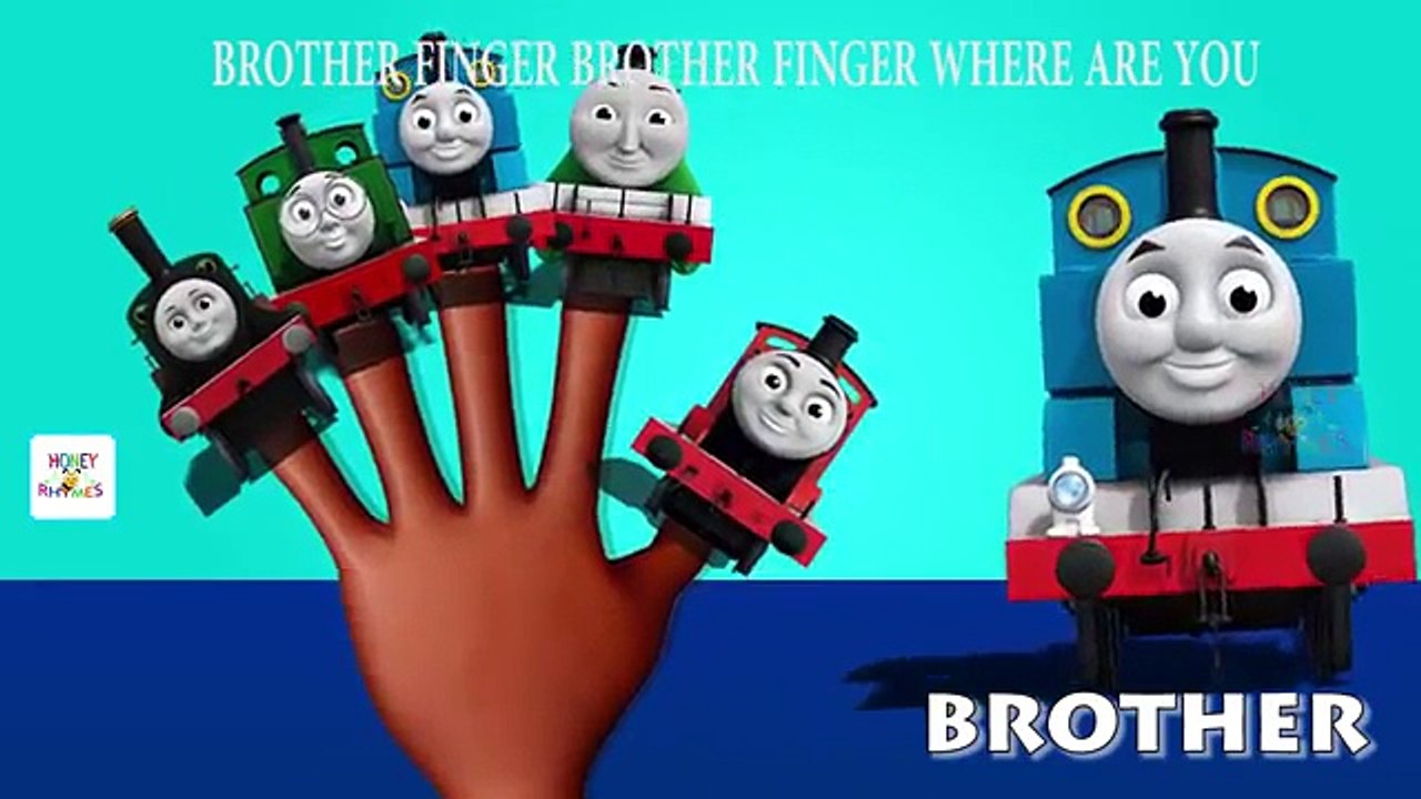 Thomas and Friends Finger Family Nursery Rhyme | Thomas & Friends Daddy ...