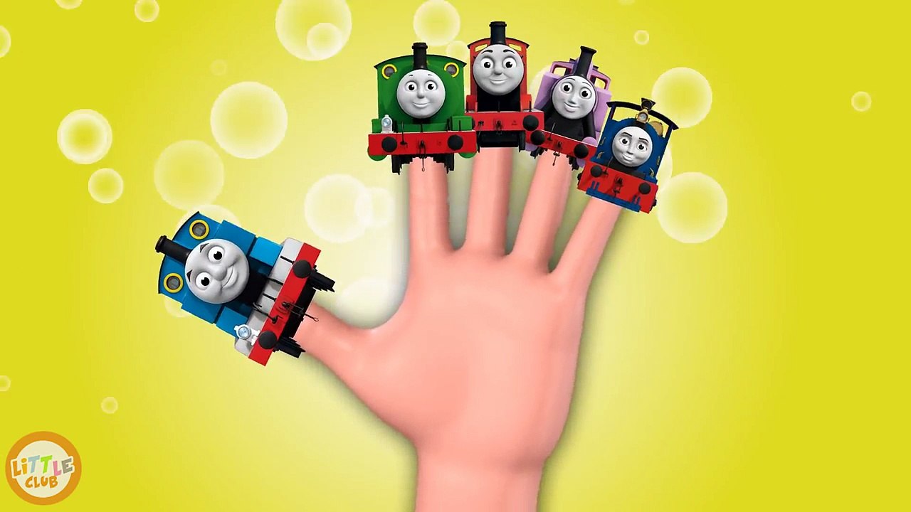 Thomas & Friends Finger Family Nursery Rhyme Song