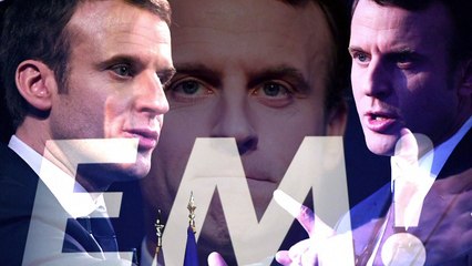 Emmanuel Macron, candidat à l'élection présidentielle