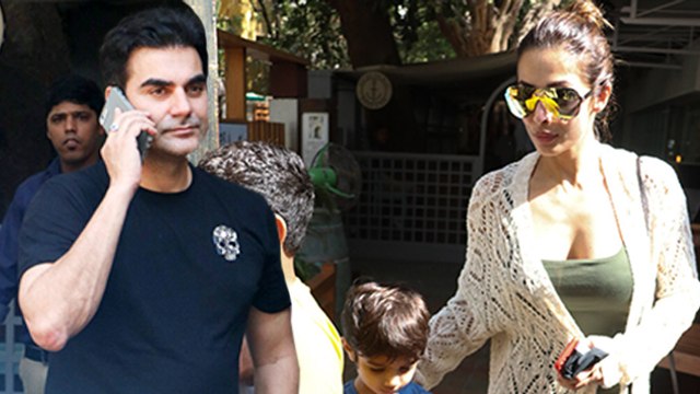 Malaika Arora and Arbaaz Khan Spotted on a Lunch Date Again