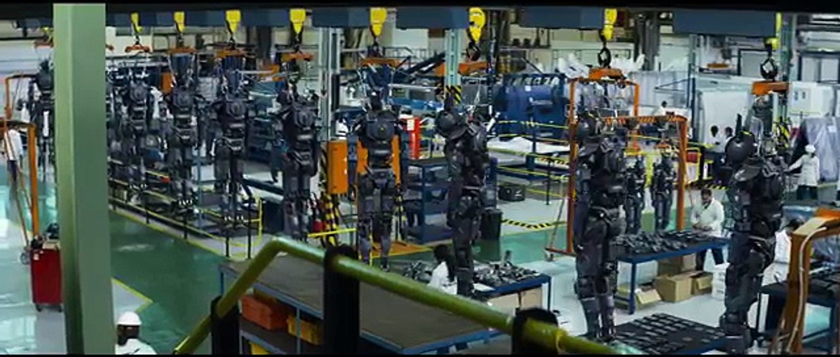 Chappie Official Trailer  2 (2015) - Hugh Jackman, Sigourney Weaver Robot Movie HD(360p)