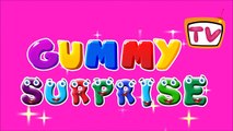 Learn Colors Packman Colorful Gummy Bears Slide Tunnel - Cartoon to Learn Colours by Kids