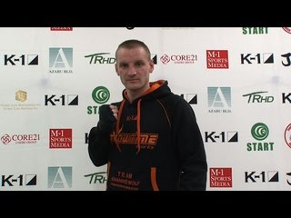 「自分のバックスピンキックが当たれば相手は立っていられないだろう」K-1 ヨハネス・ウルフ公開練習／K-1 Johannes Wolf Public Workout