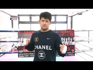 「年末の試合でやっと自分の持っている力を出せた。それが出来れば間違いはないと思っている」K-1 HIROYA公開練習／K-1 HIROYA Public Workout