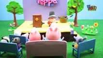 Peppa Pig English - Peppas Circus - Stop Motion - Peppa pig toys Play Doh Disney Collecto