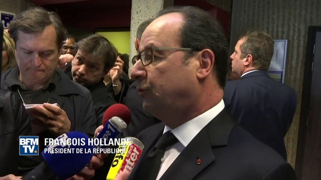 Mort d'Emmanuelli: Nous serons toujours là pour porter son message , assure François Hollande