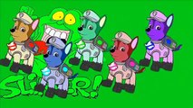 New Ghostbusters 5 Little Monkeys Nursery Rhyme | #MRKINDER Surprise Eggs Toys #Animation