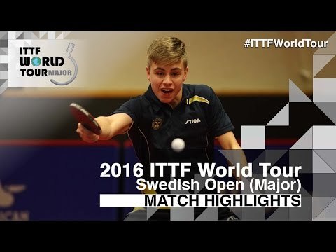 2016 Swedish Open Highlights: Truls Moregard vs Liao Cheng-Ting (U21-R32)