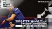 2016 Swedish Open Highlights: Dimitrij Ovtcharov vs Joao Monteiro (R16)