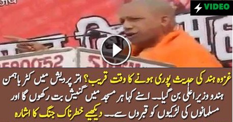 Yoginath Threatening Indian Muslims