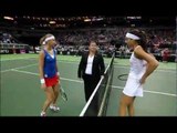 Czech Republic v Serbia - The Official Highlights - Fed Cup 2012