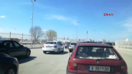 Edirne Bulgaristan'da Türkler Oy Kullanmaya Gelmesin Eylemi