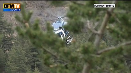 Crash de l'A320- les images aériennes du lieu du drame