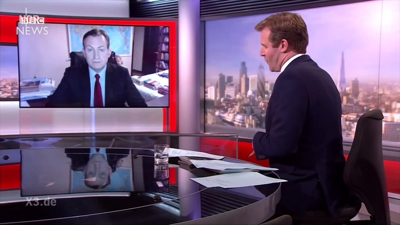 BBC Live Interview ... Oops! ... Da kommt ja jemand