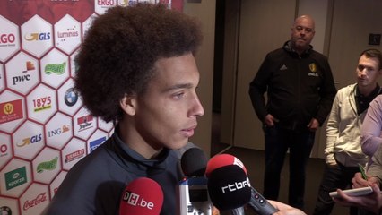 Axel Witsel: "​Je ne suis pas en colonie de vacances"