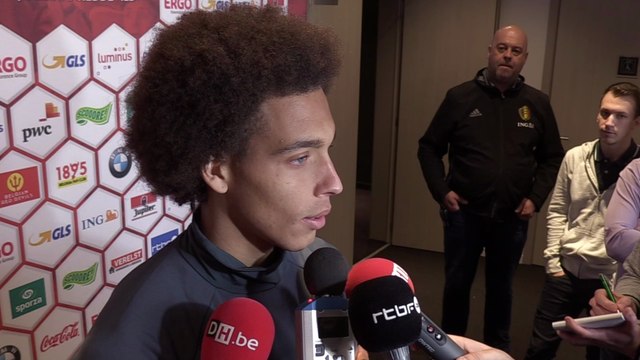 Axel Witsel: ​Je ne suis pas en colonie de vacances
