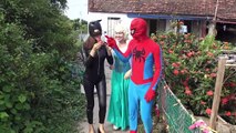 Police Baby Rescued by Spiderman escape crash Joker, Police Fun Superhero