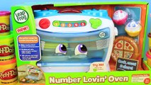 NEW Leap Frog Number Lovin Oven Learning Toy Baking Play-Doh Food Spaghetti Cupcakes Pizz