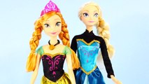 Disney FROZEN Princess Anna & Elsa Barbie Doll Fashion Show Competition Dress Up AllToyCol