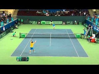 Aleksandr Nedovyesov's super celebration