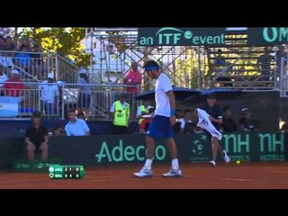 Highlights: Leonardo Mayer (ARG) v Thomaz Bellucci (BRA)