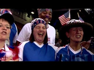 USA fans remain hopeful in Glasgow
