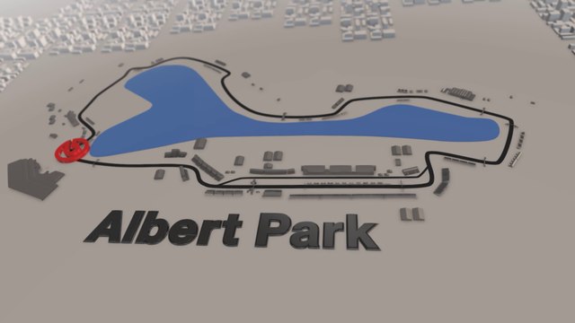F1 GP of Australia - Hardest Braking Point