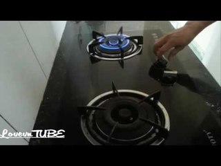Cách Bật bếp Ga Chỉ Với 1 cái Bật Lửa