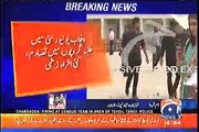Fight between two student groups at Punjab University in Lahore