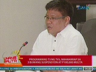 UB: Programang T3 ng TV5, nahaharap sa 3 buwang suspensyon at 100,000 multa