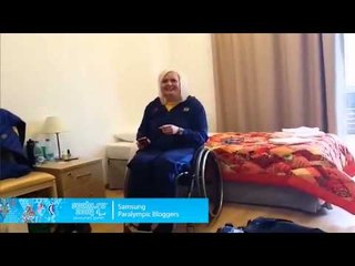 Jalle Jungnell: Just waiting for everything to start at  the Coastal Paralympic Village
