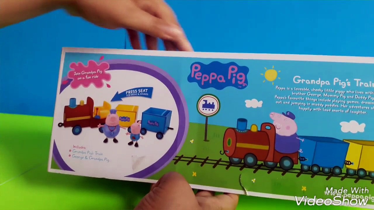 Peppa Pig Grandpas Little Train. Peppa pig Grandpa pigs Gertrude Train