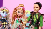 EVER AFTER HIGH DATE Monster High Dolls Toy Review HUNTER ASHLYNN ELLA BARBIE Toys