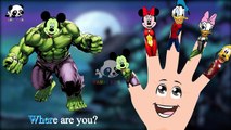 Mickey Mouse HULK Ironman Spiderman Finger Family Songs - Nursery Rhymes Lyric & More - Do