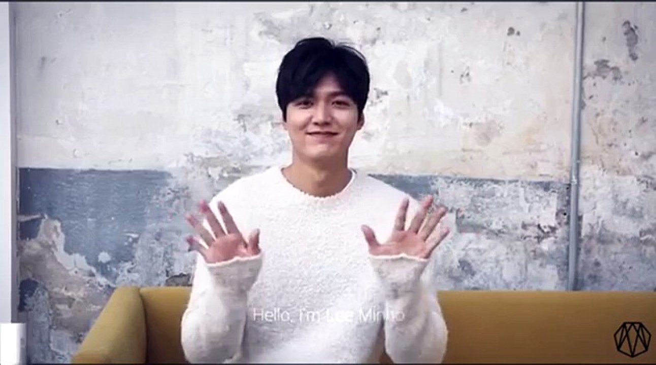 Lee Min Ho Message 日本語字幕