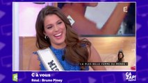 Fou rire sur le plateau de C à vous après une phrase de Miss Univers