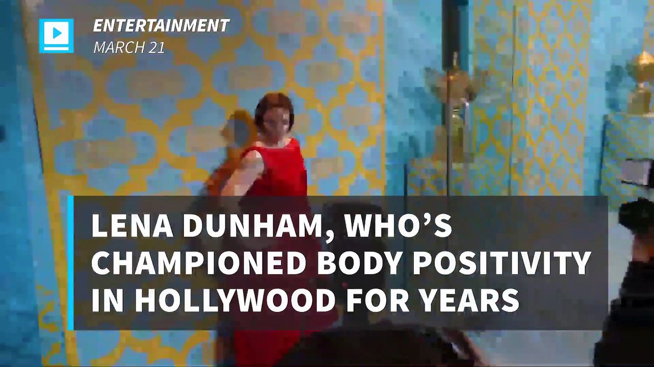 Lena dunham is sick of everyone obsessing about her weight