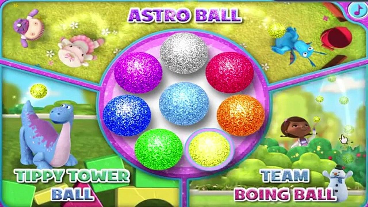 Doc Mcstuffins Sparkly Ball Sports! Doc Mcstuffins Full Game Episodes #1