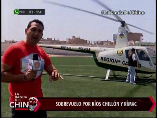 Nota - Sobrevuelo por rios Chillon y Rimac