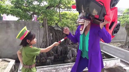 Frozen Elsa & Spiderman vs Joker GOES TO JAIL FOR STEAL BIKE! Belle Anna Bad Baby Police S