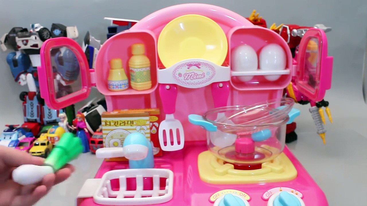 콩순이 라면가게 장난감 요리놀이 소꿉놀이 미니어쳐 식완 Kitchen Cooking playset Toys ramen Kit đồ chơi làm игрушка