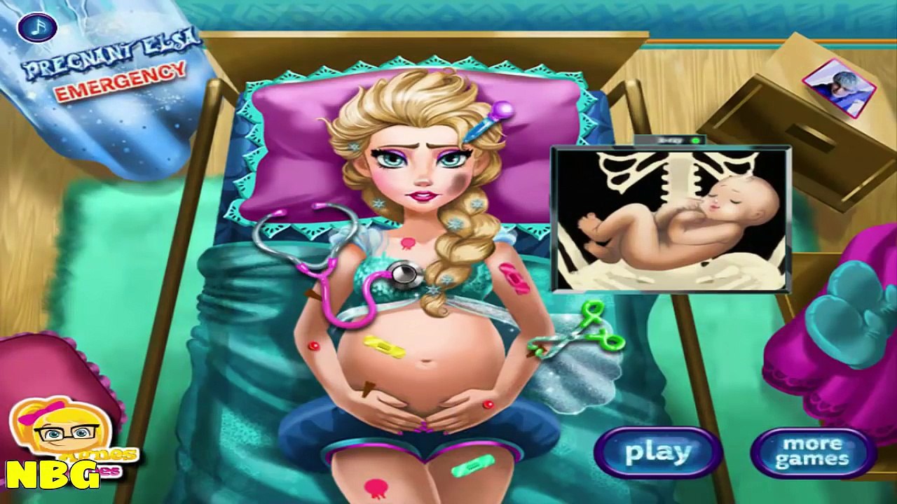 Disney Pregnant Princess Compilation - Princess Elsa, Anna, Rapunzel, Cinderella Emergency