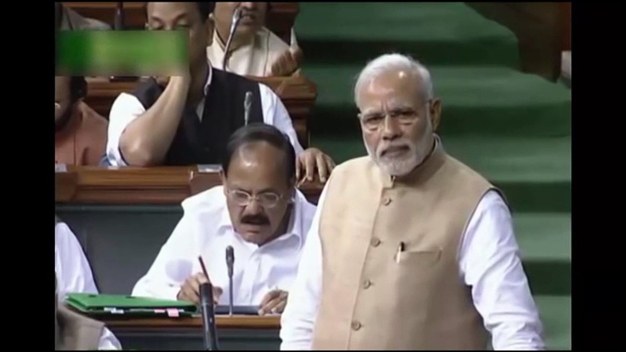 Asaduddin Owaisi Speech In Parliament 2015 & Modi Solid Answer