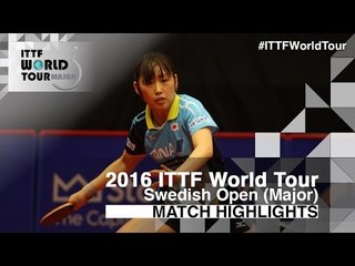 2016 Swedish Open Highlights: Saki Tashiro vs Lin Po-Hsuan (Qual)