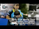 2016 Austrian Open Highlights: Hina Hayata/Kato Miyu vs Honoka H./Sato Hitomi (Final)